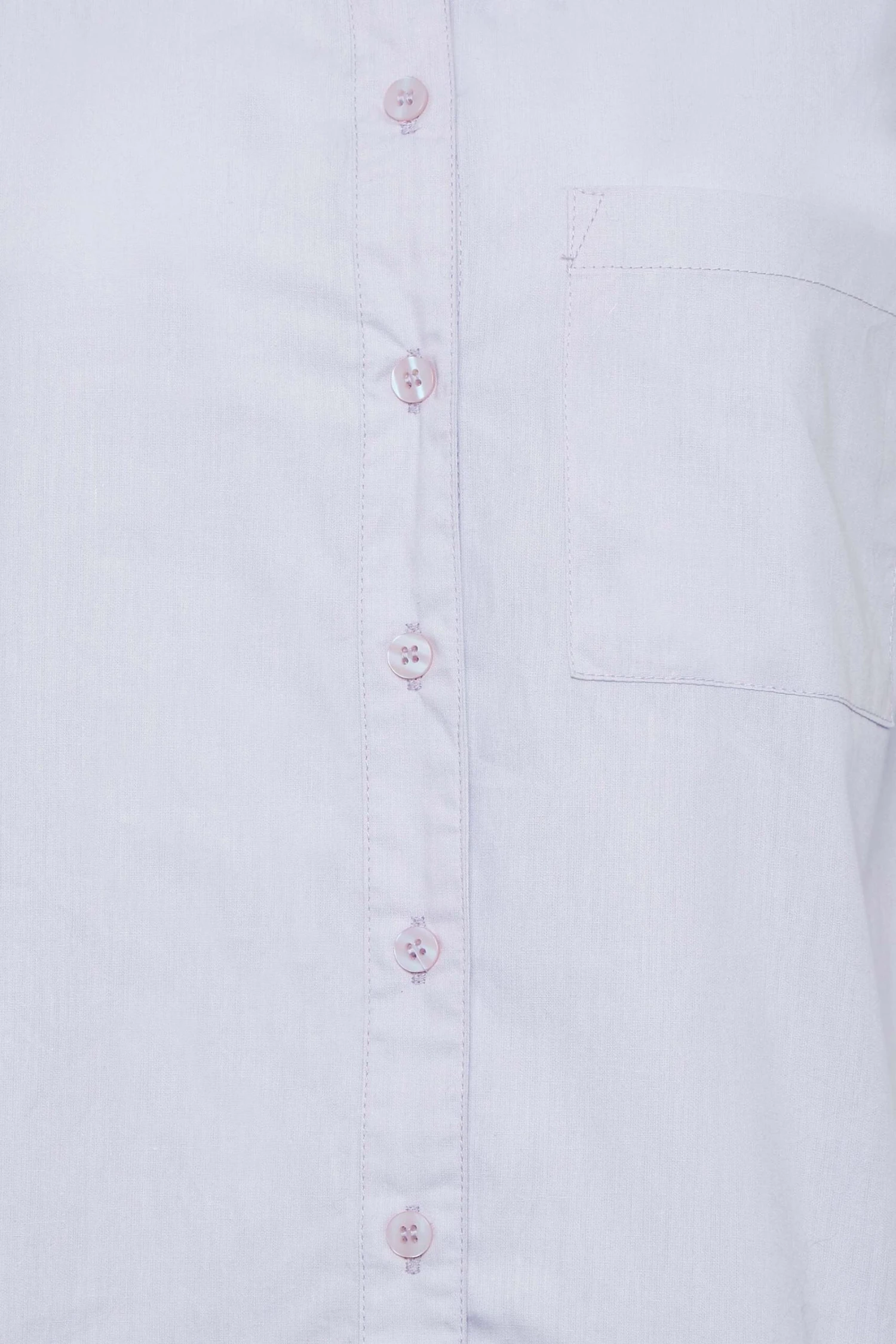 YOURS PETITE Curve Lilac Purple Oversized Cotton Shirt 2 YOURS PETITE Curve Lilac Purple Oversized Cotton Shirt - Image 2