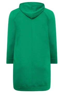 YOURS Curve Green Heart Sequin Embellished Hoodie Dress -Outlet Stylo Wise Store c663e365 d0a0 47 301614 Y scaled