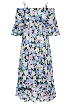 YOURS Curve Purple Floral Cold Shoulder Midaxi Dress 10 YOURS Curve Purple Floral Cold Shoulder Midaxi Dress -Outlet Stylo Wise Store cab316fe 7ee6 42 137286 X scaled