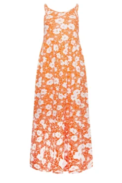 YOURS Curve Orange Floral Tiered Maxi Sundress -Outlet Stylo Wise Store cba3e3c3 9cb9 4b 137360 X scaled