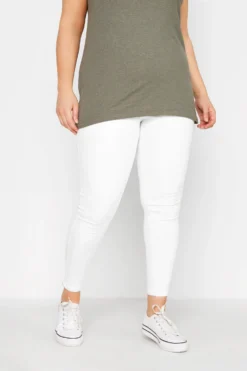 YOURS Curve White Pull On Stretch JENNY Jeggings 7 YOURS Curve White Pull On Stretch JENNY Jeggings -Outlet Stylo Wise Store cda216f2 4489 4a 142898 A scaled