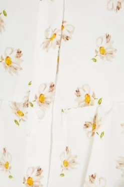 YOURS Curve White Floral Frill Detail Peplum Shirt -Outlet Stylo Wise Store cea02eda f40b 48 173215 S scaled