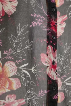 YOURS Curve Black & Pink Floral Print Button Through Shirt 10 YOURS Curve Black & Pink Floral Print Button Through Shirt -Outlet Stylo Wise Store cf0ccd77 20a9 4f 174002 Z scaled