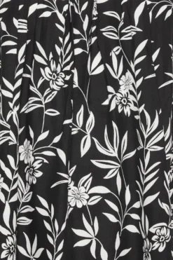 YOURS Curve Black Floral Midi Dress -Outlet Stylo Wise Store cf16fcd7 ed72 44 137327 Z scaled