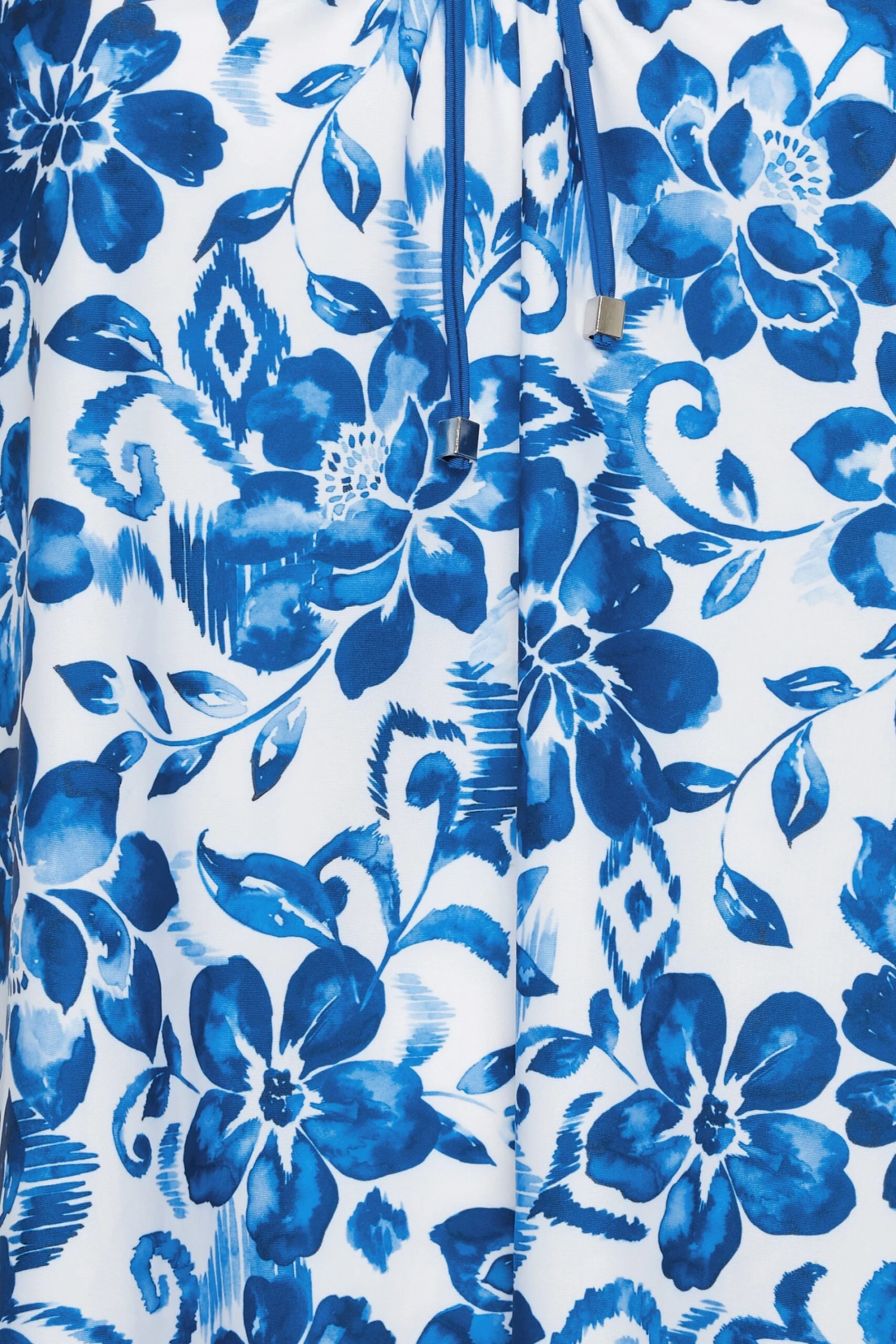 YOURS Curve Blue Floral Print Tankini Top 6 YOURS Curve Blue Floral Print Tankini Top - Image 6