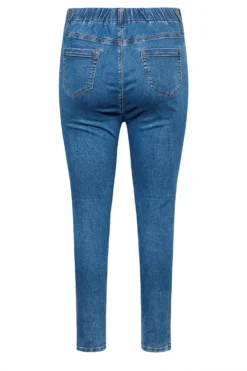 YOURS Curve Blue Ripped GRACE Stretch Jeggings -Outlet Stylo Wise Store d51ebc83 1571 4c 143079 Y scaled