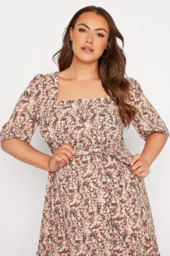 YOURS LONDON Curve Pink Ditsy Print Square Neck Dress 8 YOURS LONDON Curve Pink Ditsy Print Square Neck Dress -Outlet Stylo Wise Store d7388e76 ba68 4f 161195 D scaled