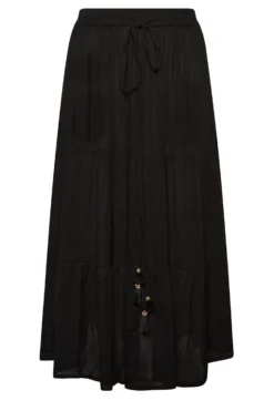 YOURS Curve Black Tiered Beach Skirt 9 YOURS Curve Black Tiered Beach Skirt -Outlet Stylo Wise Store dc1f7afd f6bc 45 150342 X scaled