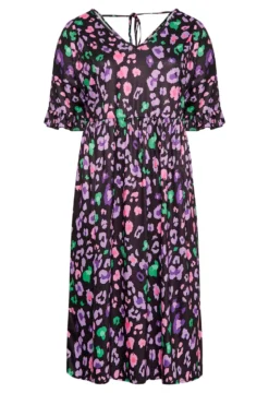 YOURS Curve Black Animal Print Smock Midi Dress 10 YOURS Curve Black Animal Print Smock Midi Dress -Outlet Stylo Wise Store ddd61f6c dd27 48 137508 X scaled