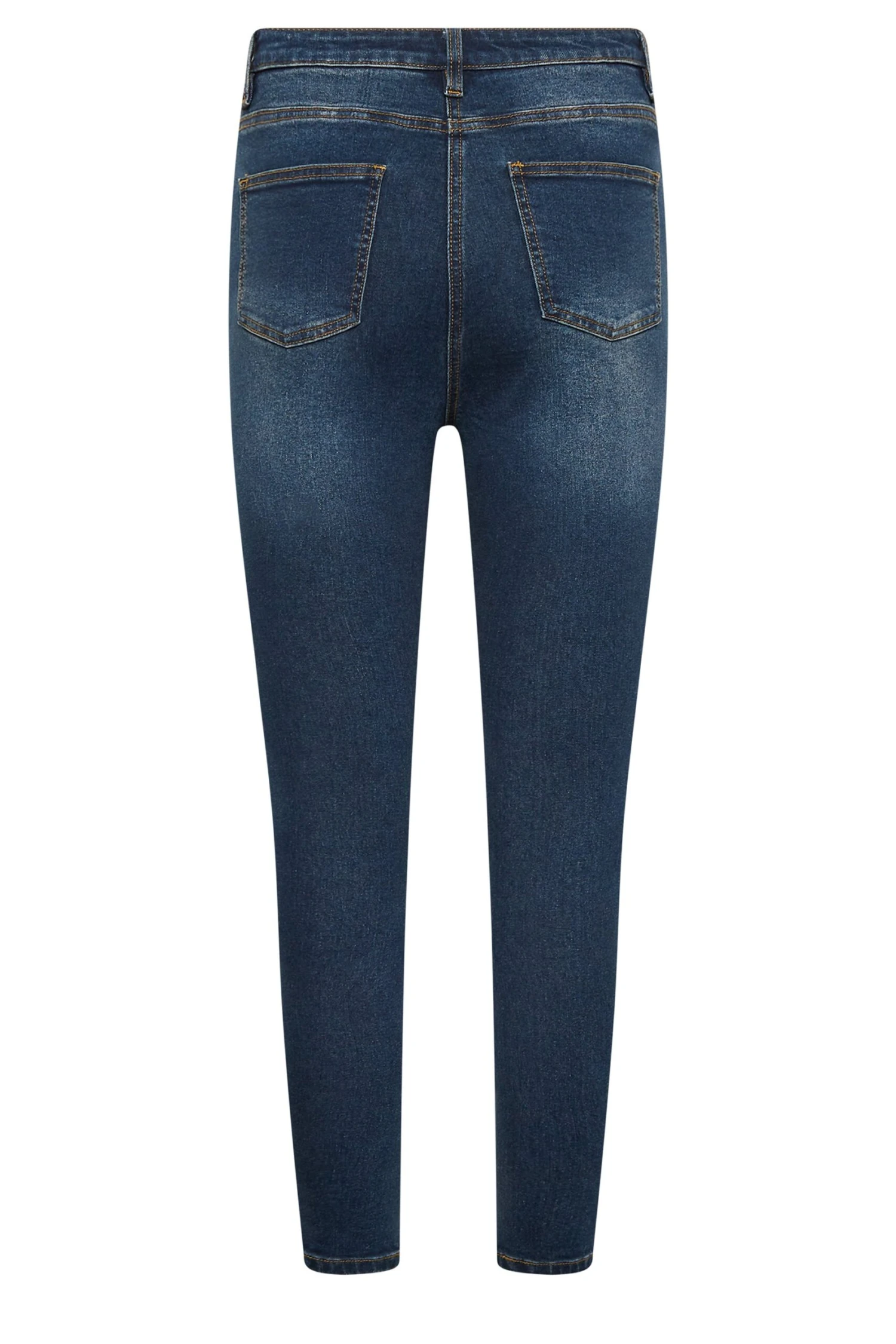 YOURS PETITE Curve Mid Blue Skinny AVA Jeans 1 YOURS PETITE Curve Mid Blue Skinny AVA Jeans
