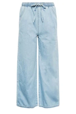 YOURS PETITE Curve Light Blue Pull On Wide Leg Jeans 5 YOURS PETITE Curve Light Blue Pull On Wide Leg Jeans -Outlet Stylo Wise Store df36891a 2e33 49 174684 X scaled