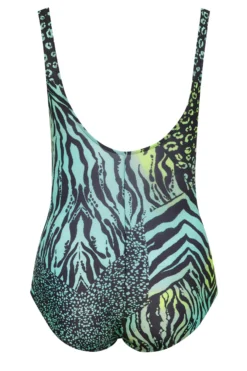 YOURS Curve Green Animal Print Swimsuit -Outlet Stylo Wise Store dfa88b45 10a8 4a 150321 Y scaled