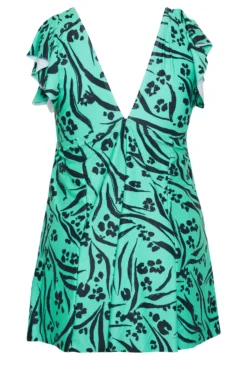 YOURS Curve Turquoise Green Animal Print Tummy Control Swim Dress 11 YOURS Curve Turquoise Green Animal Print Tummy Control Swim Dress -Outlet Stylo Wise Store e0740135 db65 40 150301 Y scaled