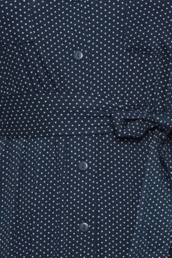 YOURS Curve Navy Blue Polka Dot Split Hem Shirt Dress 9 YOURS Curve Navy Blue Polka Dot Split Hem Shirt Dress -Outlet Stylo Wise Store e0a71908 e489 44 301973 Z scaled