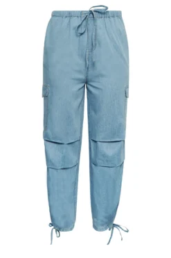 YOURS Curve Blue Denim Cargo Jeans -Outlet Stylo Wise Store e0daba14 7736 4f 143441 X scaled