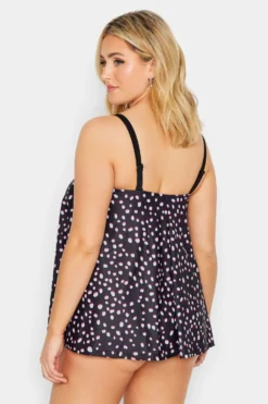 YOURS Curve Black Spot Print Tankini Top -Outlet Stylo Wise Store e12dfc16 81b2 40 150313 D scaled