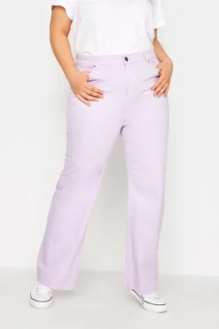 YOURS Curve Lilac Purple Stretch Wide Leg Jeans 7 YOURS Curve Lilac Purple Stretch Wide Leg Jeans -Outlet Stylo Wise Store e1548c39 36bc 40 142909 AR scaled