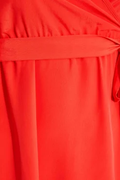 YOURS LONDON Curve Bright Red Midi Wrap Dress -Outlet Stylo Wise Store e2bd6cac 5031 4c 161738 Z scaled