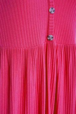 LIMITED COLLECTION Curve Hot Pink Ribbed Peplum Midi Dress -Outlet Stylo Wise Store e6cce3af 01a5 46 214633 Z scaled
