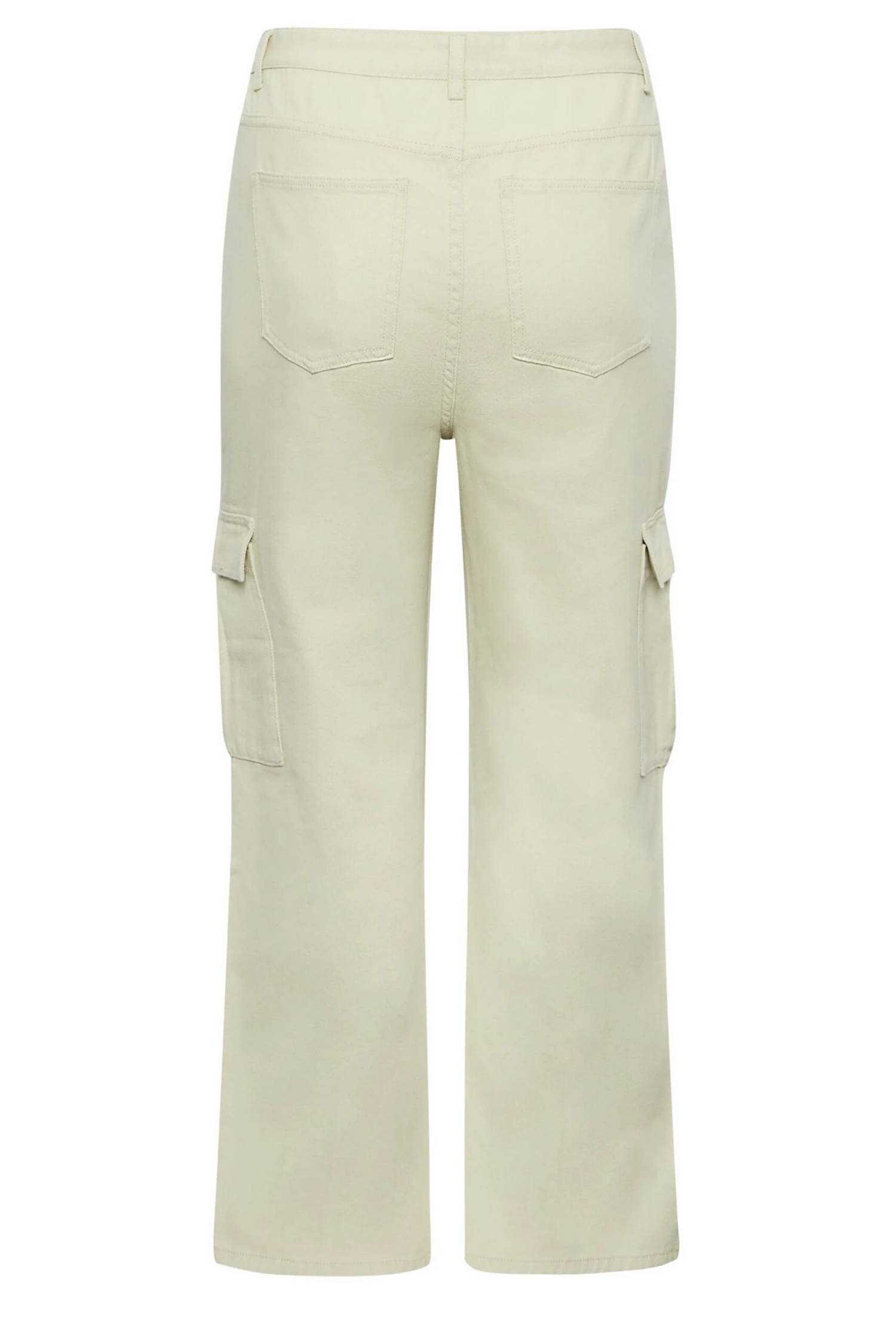 YOURS Curve Stone Brown Cargo Jeans 6 YOURS Curve Stone Brown Cargo Jeans - Image 6