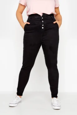 YOURS Curve Black Corset Waist Stretch Skinny AVA Jeans 11 YOURS Curve Black Corset Waist Stretch Skinny AVA Jeans -Outlet Stylo Wise Store e93aaae5 5a1e 49 142800 A R scaled