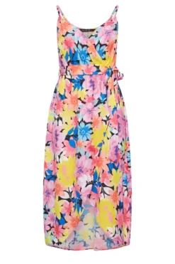 LIMITED COLLECTION Curve Pink Floral Print Strappy Wrap Dress 11 LIMITED COLLECTION Curve Pink Floral Print Strappy Wrap Dress -Outlet Stylo Wise Store ecbb29f5 9270 40 215499 X scaled
