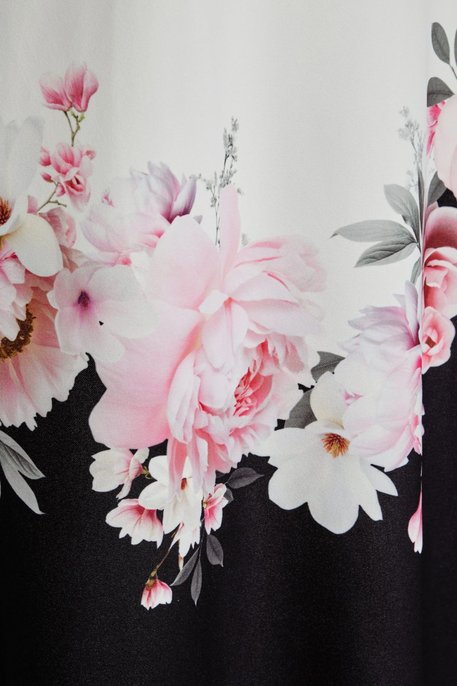 YOURS LONDON Curve White Floral Border Dress 4 YOURS LONDON Curve White Floral Border Dress - Image 4