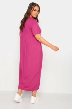 LIMITED COLLECTION Curve Hot Pink Pocket Maxi Dress 8 LIMITED COLLECTION Curve Hot Pink Pocket Maxi Dress -Outlet Stylo Wise Store eefd51a7 2e1e 49 215719 C scaled
