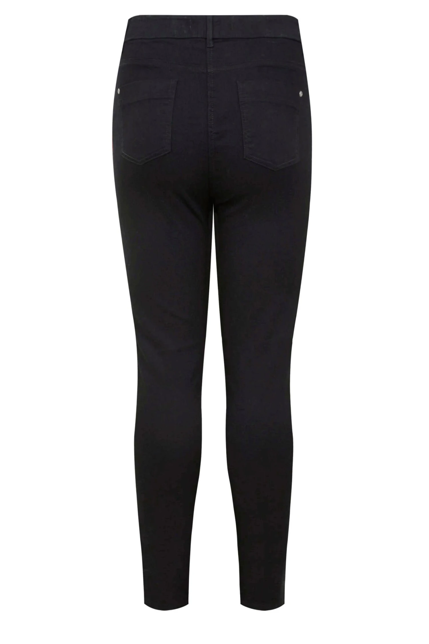 YOURS PETITE Curve Black Skinny AVA Jeans 1 YOURS PETITE Curve Black Skinny AVA Jeans