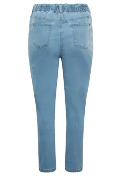 YOURS Curve Light Blue Stretch Elasticated Waist MOM Jeans 10 YOURS Curve Light Blue Stretch Elasticated Waist MOM Jeans -Outlet Stylo Wise Store f115df0d f0a2 41 143244 Y scaled