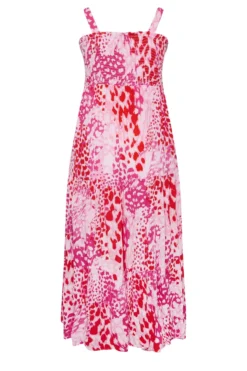 YOURS Curve Pink Animal Markings Shirred Strappy Sundress 11 YOURS Curve Pink Animal Markings Shirred Strappy Sundress -Outlet Stylo Wise Store f225c29e c92e 40 137353 Y scaled