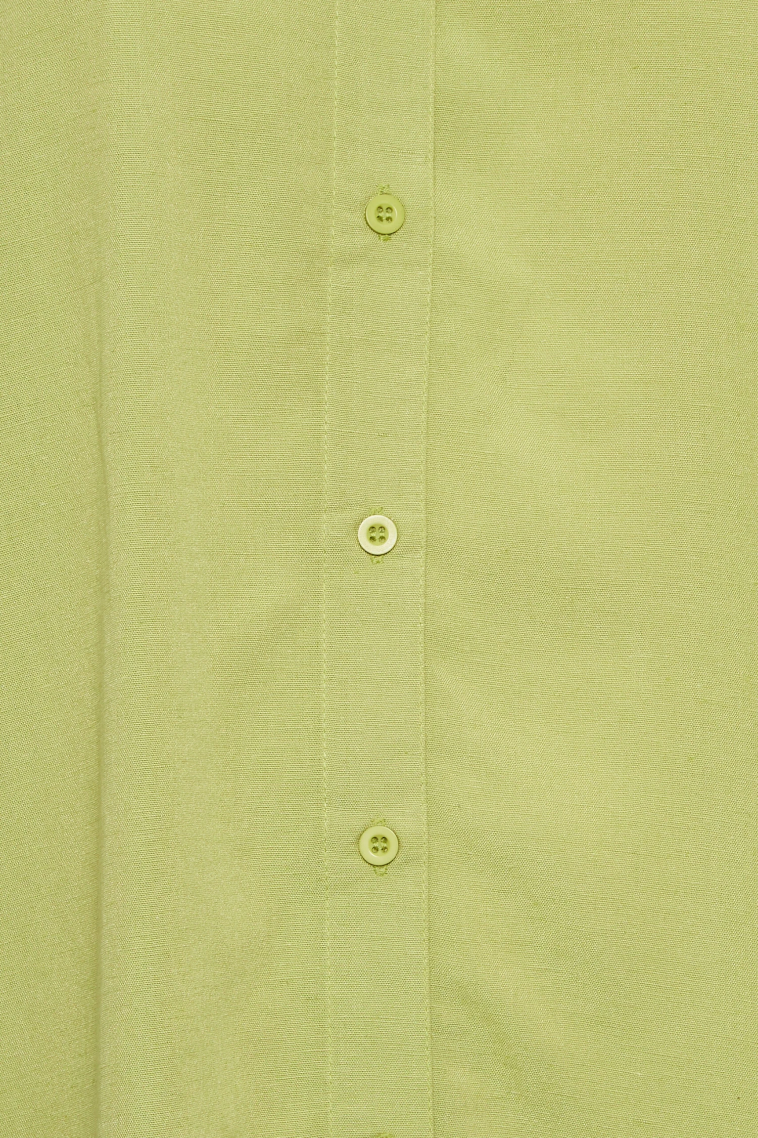YOURS Curve Green Linen Blend Shirt 4 YOURS Curve Green Linen Blend Shirt - Image 4