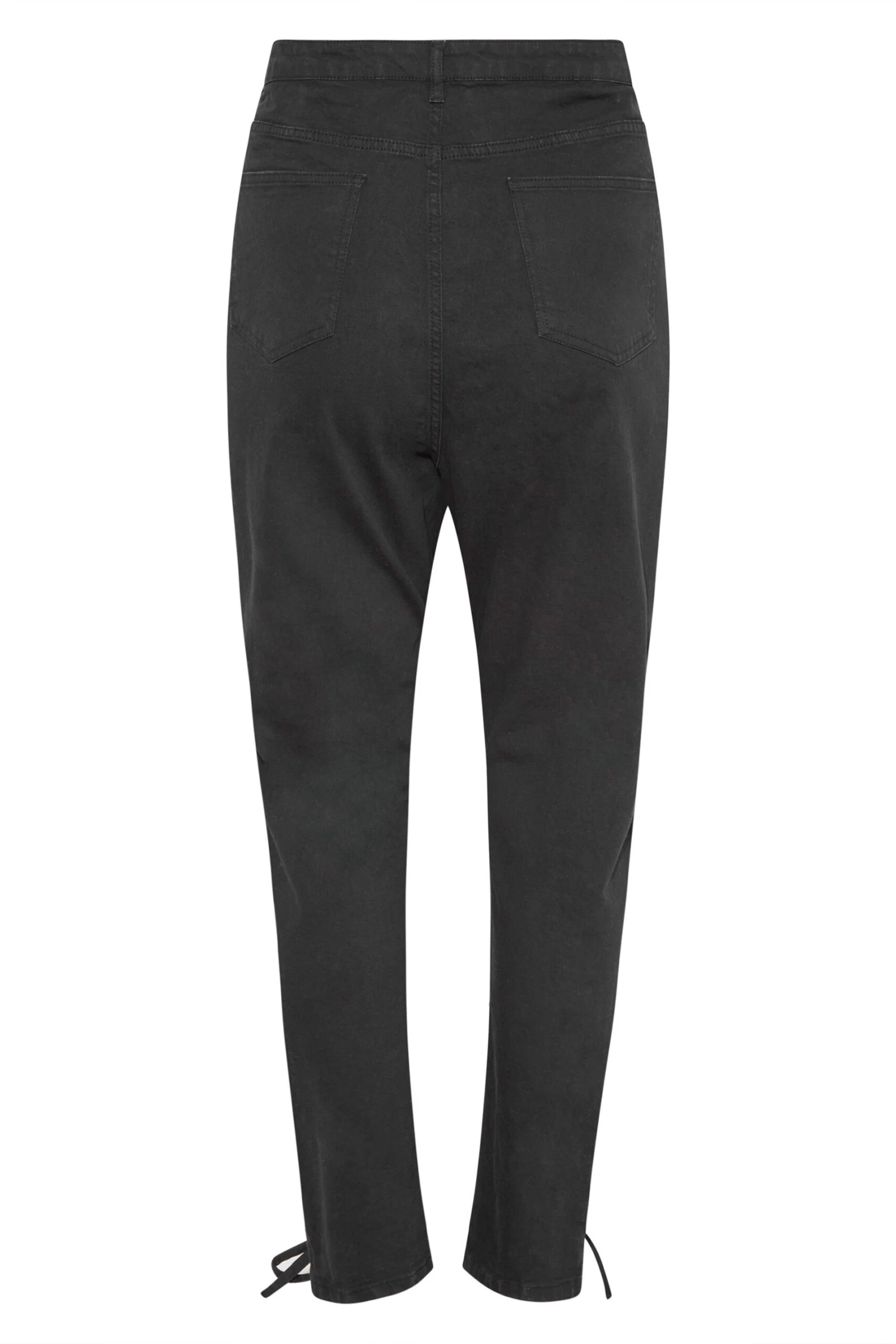 YOURS Curve Black Lace Up Skinny Stretch AVA Jeans 5 YOURS Curve Black Lace Up Skinny Stretch AVA Jeans - Image 5