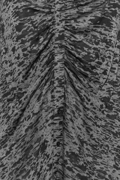 YOURS Curve Black Burnout Ruched Front Shirt -Outlet Stylo Wise Store f4152e8a f2eb 4c 174210 Z scaled