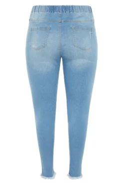 YOURS FOR GOOD Curve Light Blue Cat Scratch Stretch JENNY Jeggings -Outlet Stylo Wise Store f6e247d1 e89b 43 142649 BK scaled
