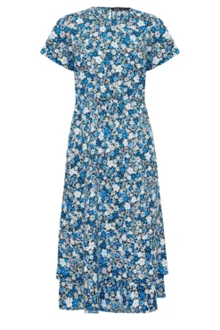 YOURS PETITE Curve Blue Floral Tie Waist Midaxi Dress 5 YOURS PETITE Curve Blue Floral Tie Waist Midaxi Dress -Outlet Stylo Wise Store f80b0e3f 653d 4a 174697 X scaled
