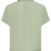 YOURS PETITE Curve Sage Green Utility Pocket Shirt