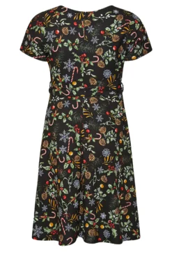 YOURS LONDON Curve Black Christmas Print Wrap Skater Dress 11 YOURS LONDON Curve Black Christmas Print Wrap Skater Dress -Outlet Stylo Wise Store ff9ab3bc 7c62 4b 161852 Y scaled